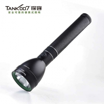 TANK007探客戶外長柄巡邏搜索手電LED超亮..