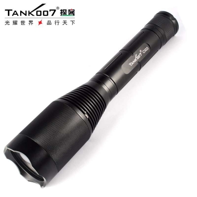 TANK007探客CI03大勻光伸縮調(diào)焦式手電投射、無干擾雜散光