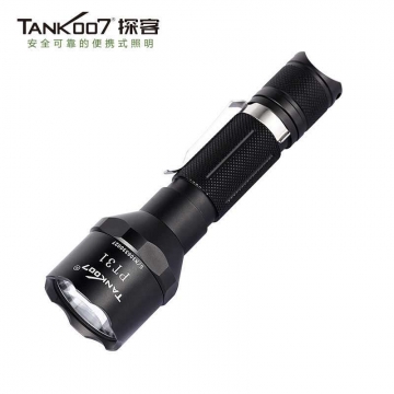 TANK007進(jìn)口LED夜騎露營(yíng)戰(zhàn)術(shù)防身水安全錘..