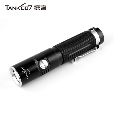 TANK007探客PC51 USB大功率LED戶外搜索直充巡邏安防手電筒